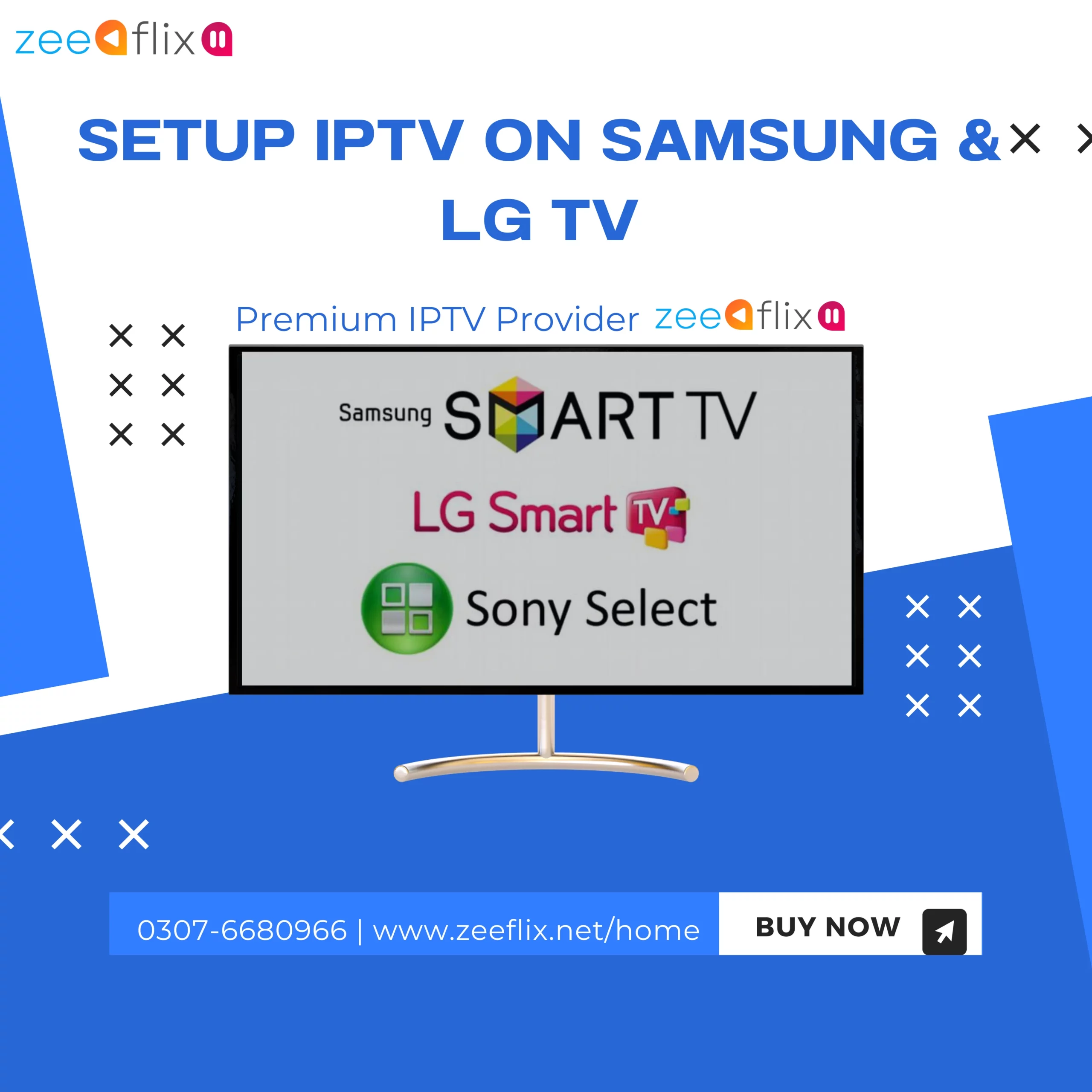 How to Setup IPTV on SAMSUNG & LG Smart TV